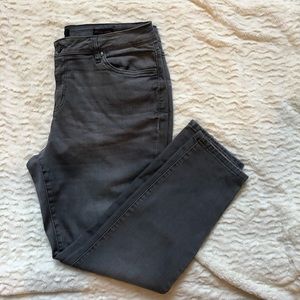 EUC Earl Jeans Faded Gray With Distressing